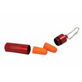 Travel Ear Plugs W/ Metal Storage Tube